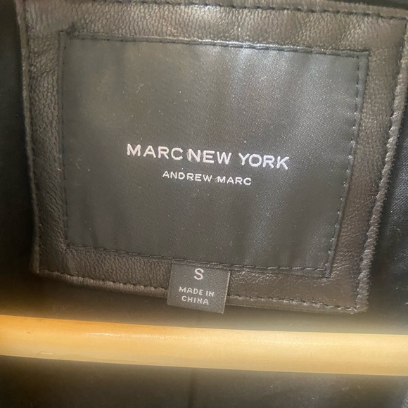 Andrew Marc Leather Jacket - Picture 2 of 12